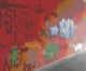 A Milano il 23 dicembre il volontari antigraffiti puliscono i muri del Centro Tre Castelli