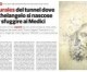I murales del tunnel dove Michelangelo si nascose per sfuggire ai Medici