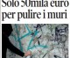 Appena 50mila euro per ripulire la città